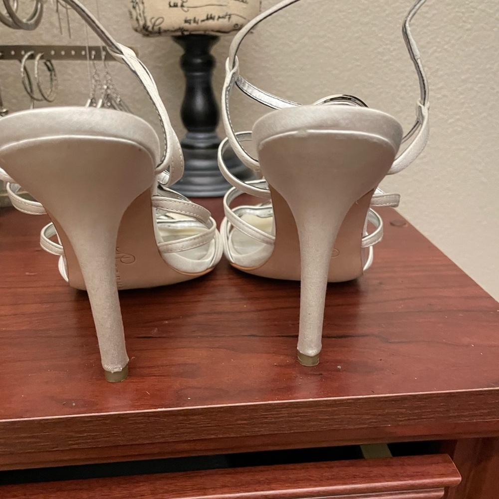 Women’s dress heels, used once for wedding.